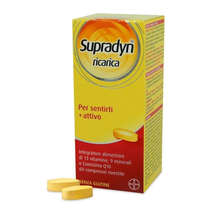 Supradyn Ricarica Integratore di Vitamine e Minerali 60 compresse