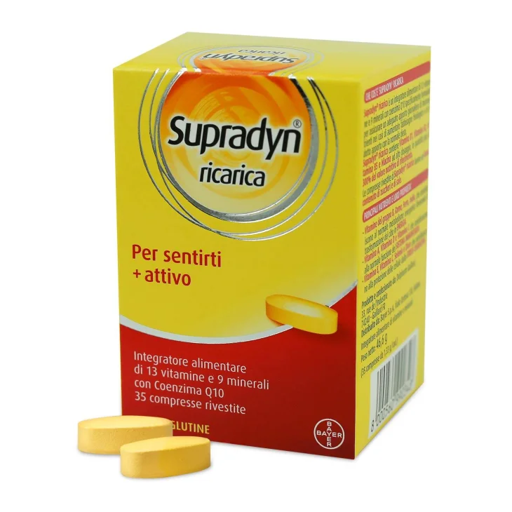 Supradyn Ricarica Integratore di Vitamine e Minerali 60 compresse