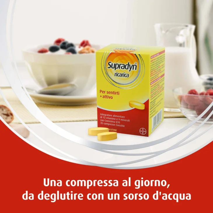 Supradyn Ricarica Integratore di Vitamine e Minerali 60 compresse
