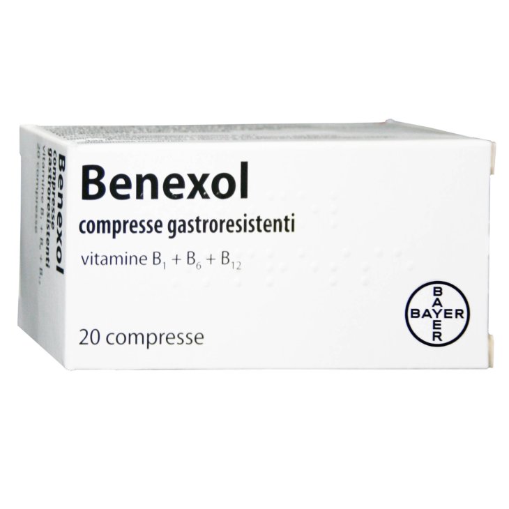 Benexol 250mg + 250 mg + 500 mcg - 20 cpr gastroresistenti