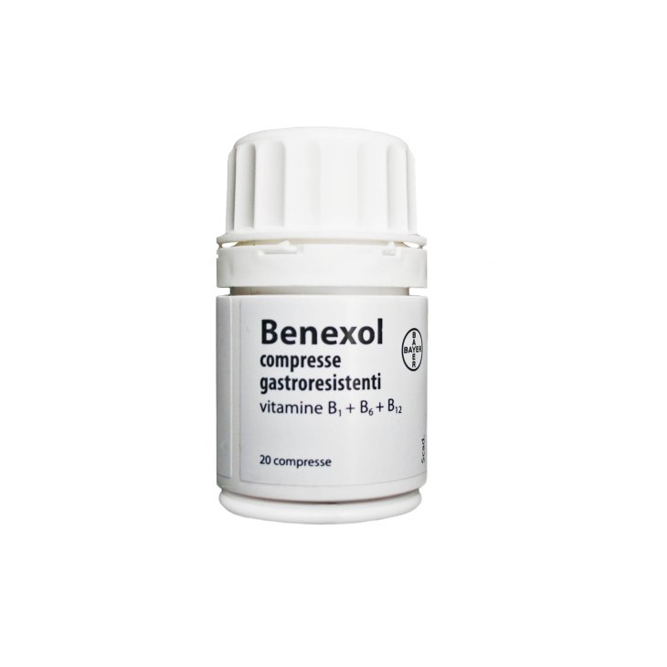 Benexol 250mg + 250 mg + 500 mcg - 20 cpr gastroresistenti