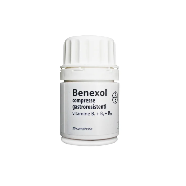 Benexol 250mg + 250 mg + 500 mcg - 20 cpr gastroresistenti