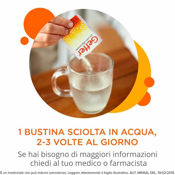Geffer Granulato Effervescente -  24 bustine da  5 g