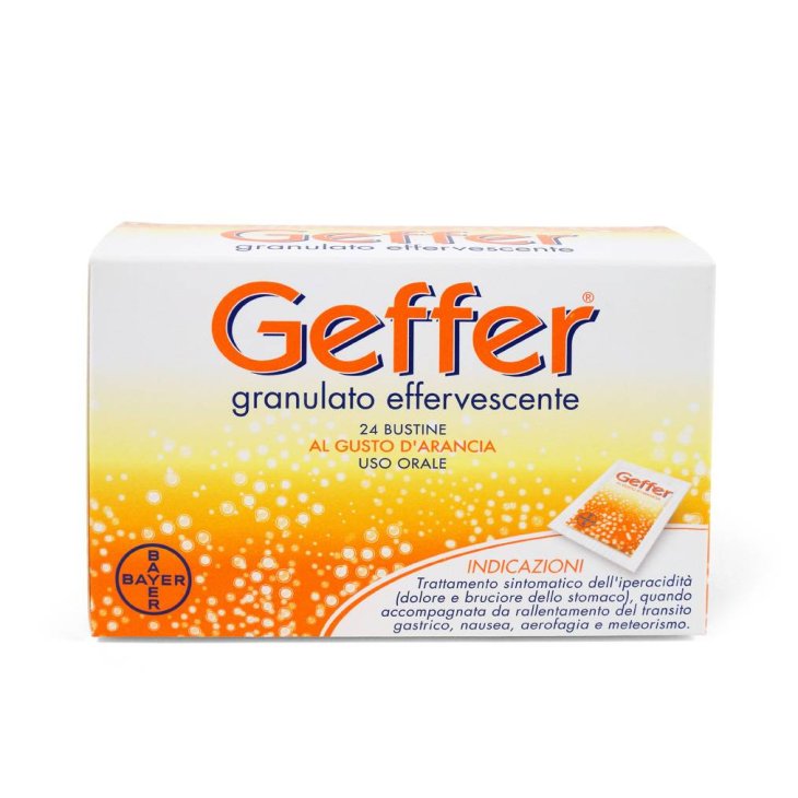Geffer Granulato Effervescente -  24 bustine da  5 g