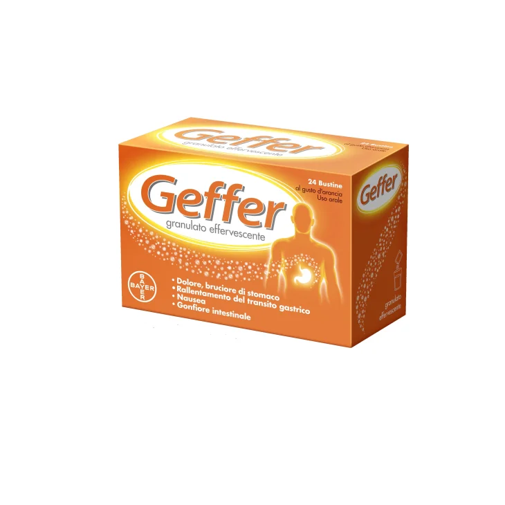 Geffer Granulato Effervescente -  24 bustine da  5 g