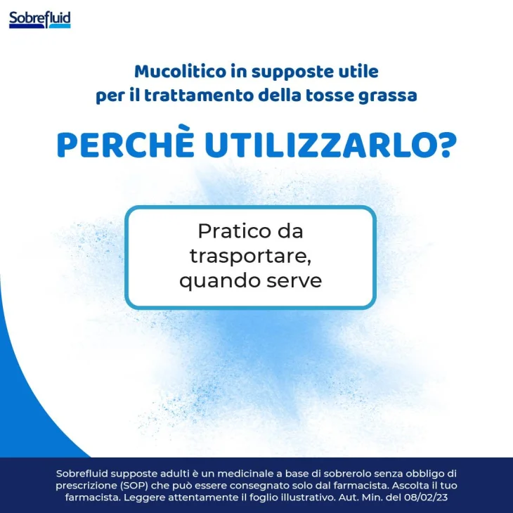 Sobrefluid Adulti 200 mg - 10 supposte