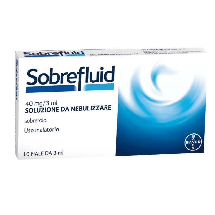 Sobrefluid Soluzione da Nebulizzare 40 mg - 10 fiale da 3 ml