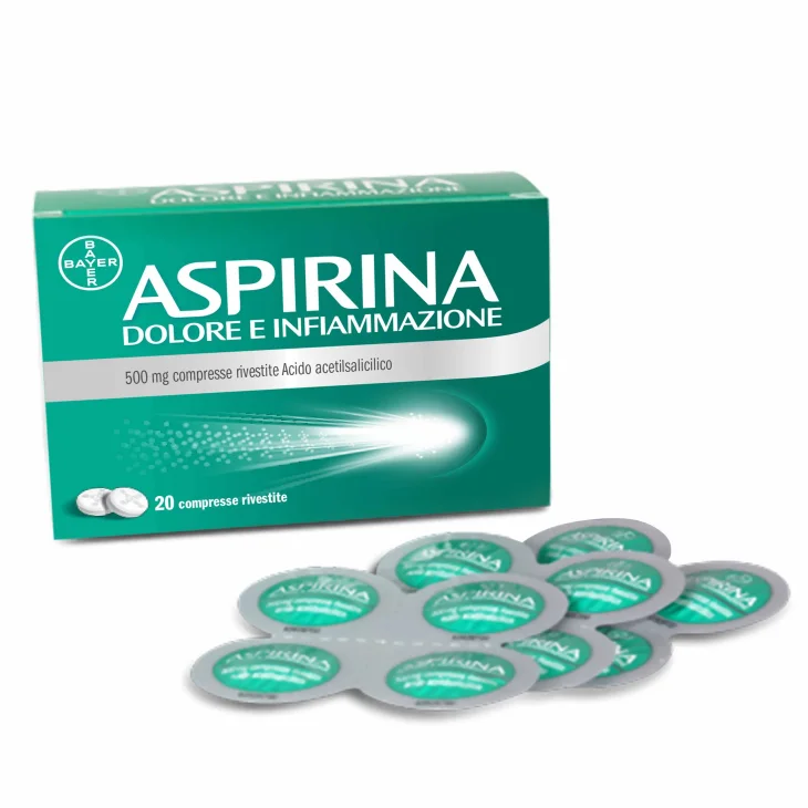 Aspirina Dolore e Infiammazione 500 mg - 20 compresse rivestite