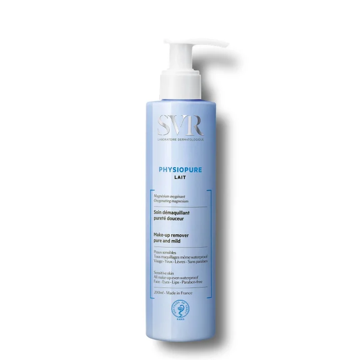 SVR Physiopure Lait Latte Struccante 200 ml