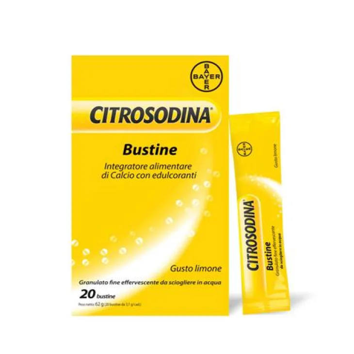 Citrosodina Integratore Antiacidità Gastica Bustine Effervescenti