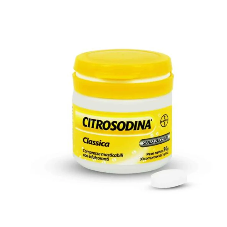 Citrosodina Masticabile Integratore Antiacidità Gastrica