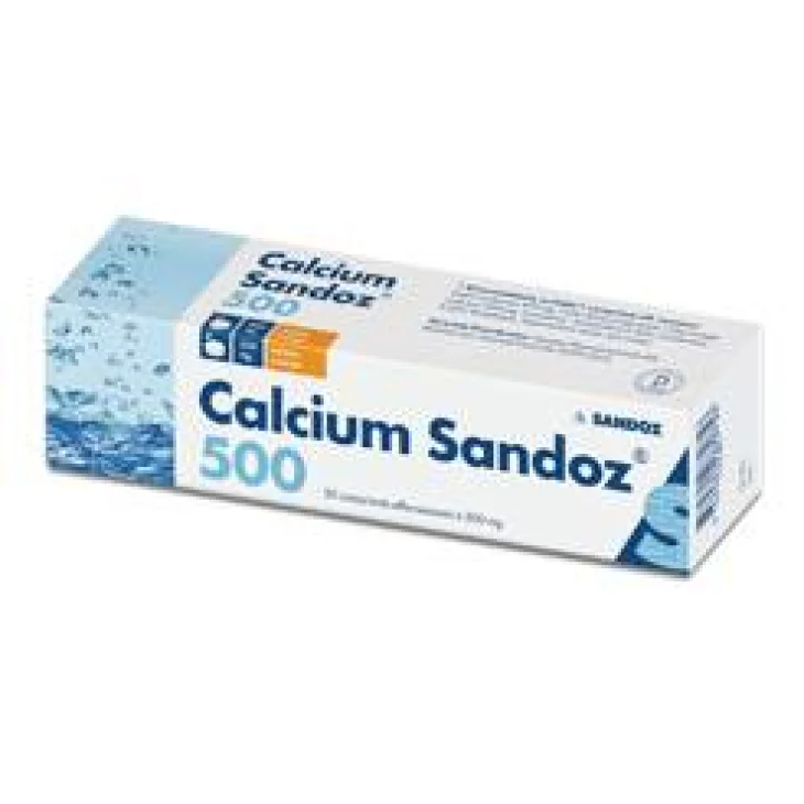 Calcium Sandoz 500 mg - 20 Compresse Effervescenti