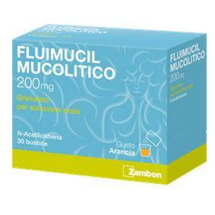 Fluimucil Mucolitico 200 mg - 30 Bustine