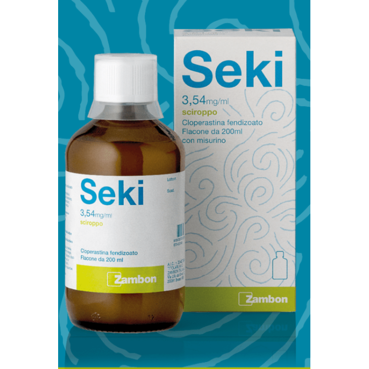 Seki Sciroppo 200 ml 3,54 mg/ml