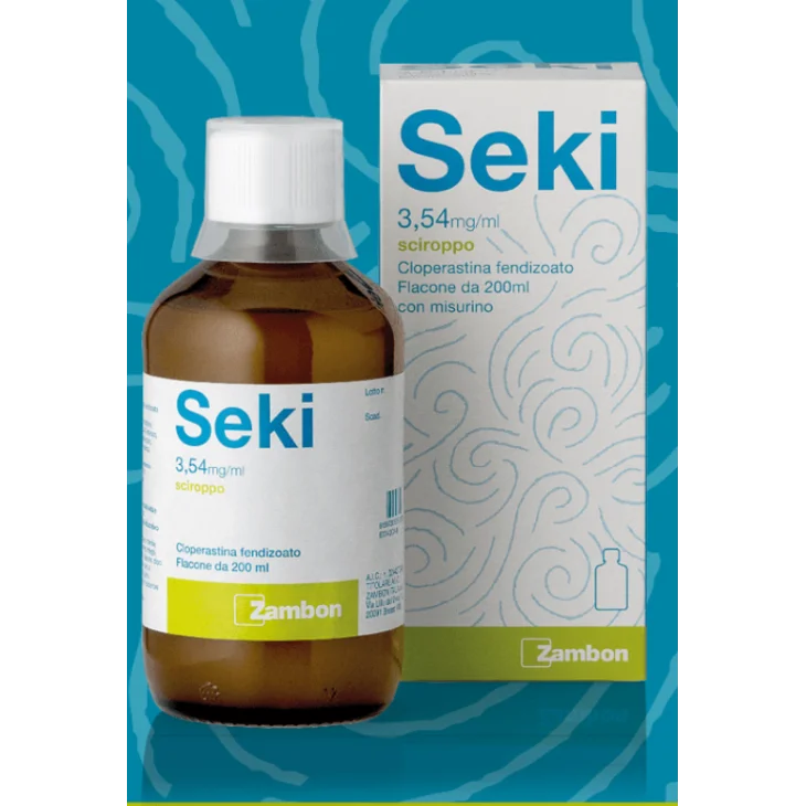 Seki Sciroppo 200 ml 3,54 mg/ml