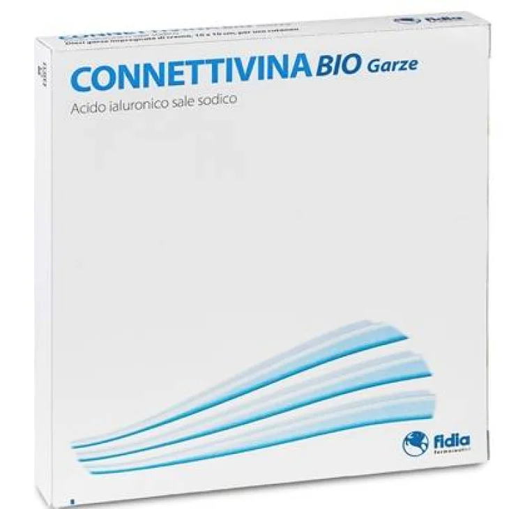 Connettivina Bio 10 Garze Medicate 10cm x 10cm