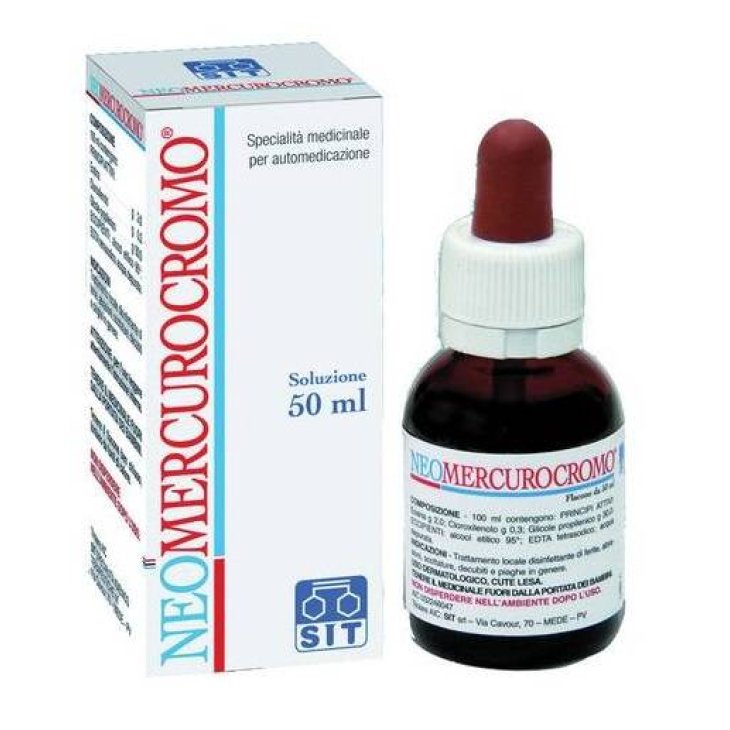 Neomercurocromo Soluzione Cutanea - 50 ml