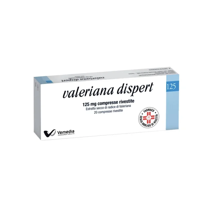 Valeriana Dispert 125 mg 20 Compresse