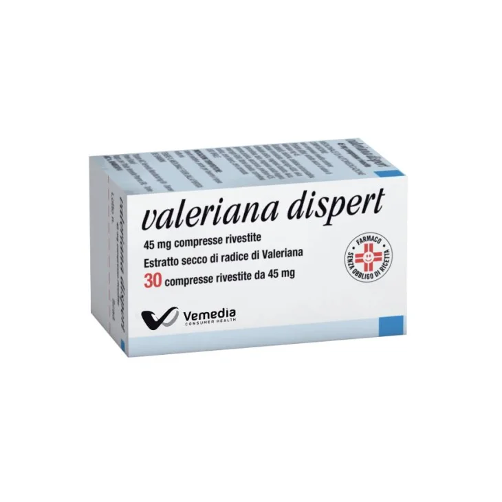 Valeriana Dispert 45 mg 30 Compresse