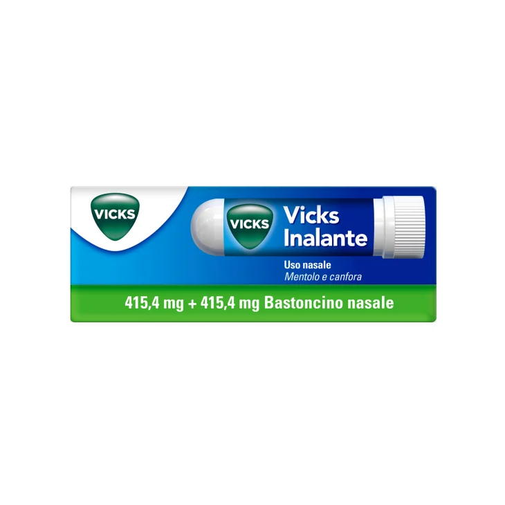 Vicks Inalante 415,4 mg + 415,4 mg - Bastoncino Nasale