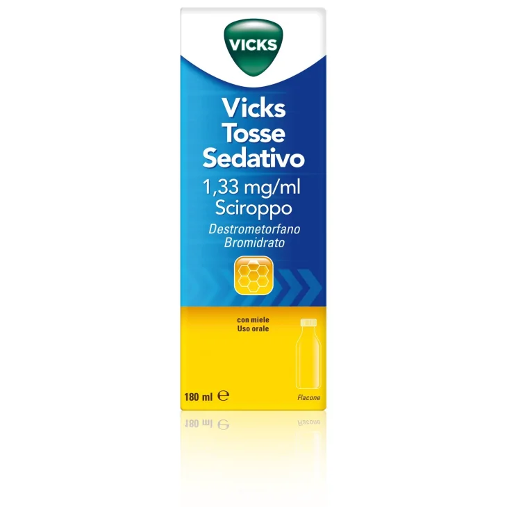 Vicks Tosse Sedativo 1,33 mg/ml - Sciroppo 180 ml