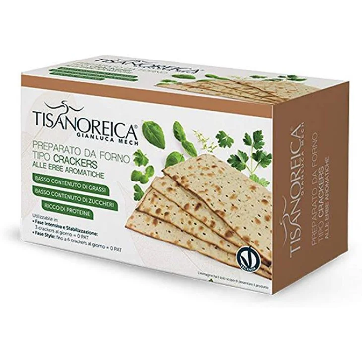 Tisanoreica T-Creck 100 g Crackers alle Erbe Aromatiche