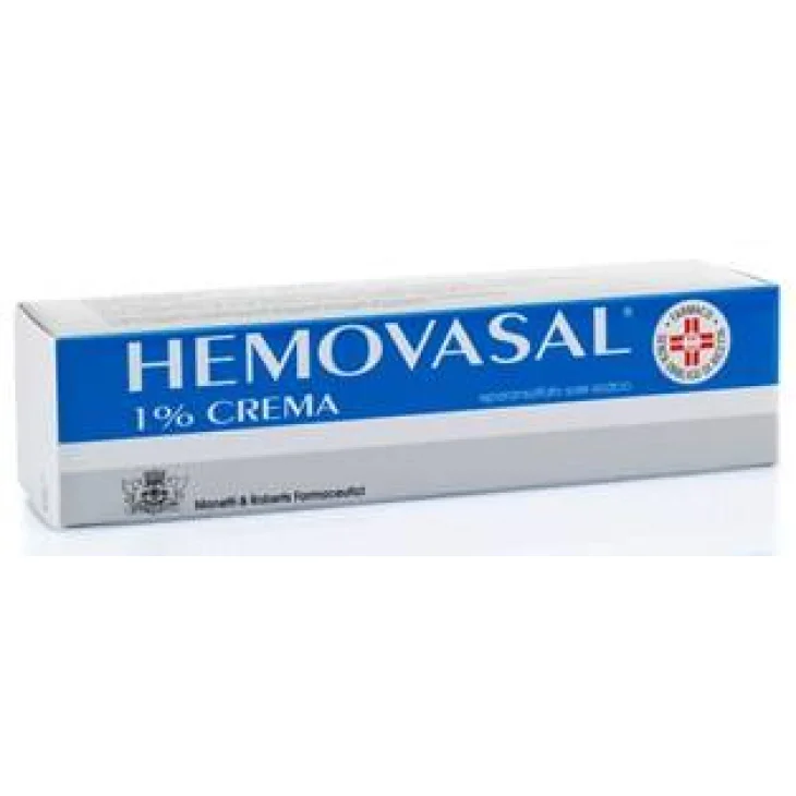 Hemovasal Crema 1% 30 g