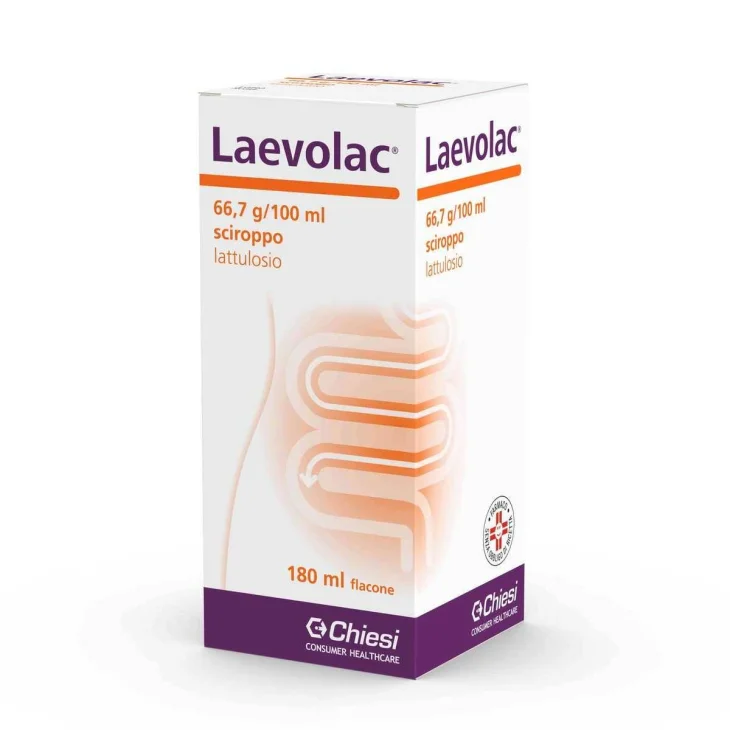 Laevolac Sciroppo 66,7 g/100 ml Contro Stitichezza 180 ml