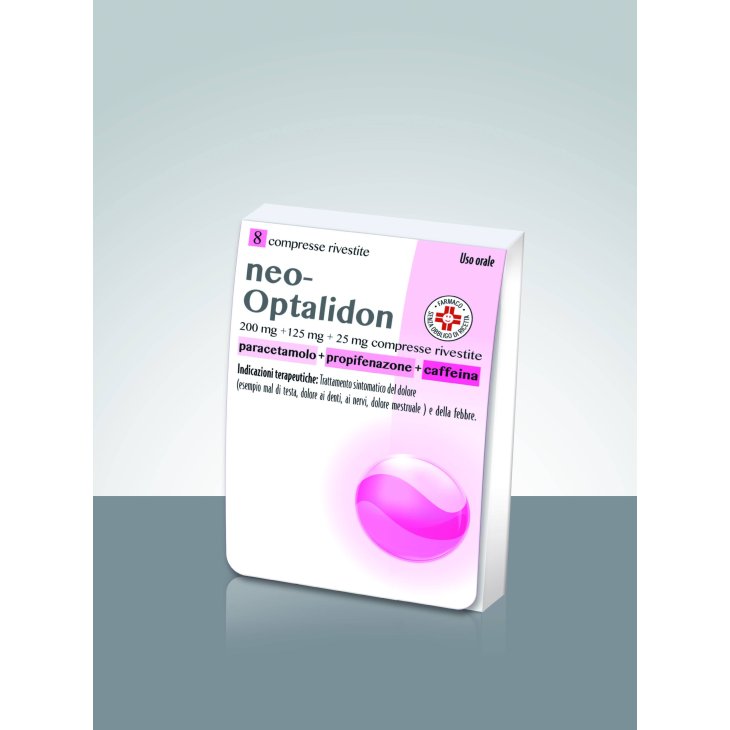 Neooptalidon  Compresse 200 mg + 125 mg + 25 mg
