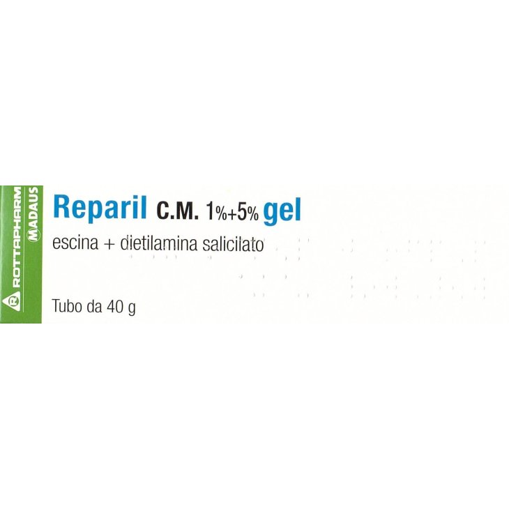 Reparil C.M. Gel 40 g 1% + 5%