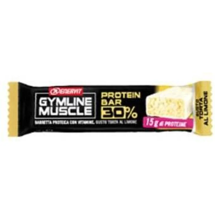 Enervit Gymline Muscle Protein Bar 30% Barretta Energetica Gusto Limone 48 g