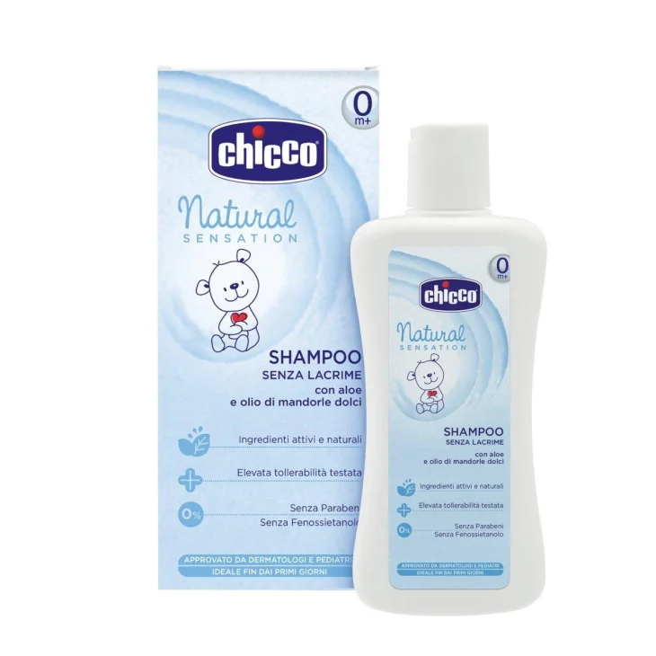 Chicco Natural Sensation Bagno Shampoo Senza Lacrime 500 ml
