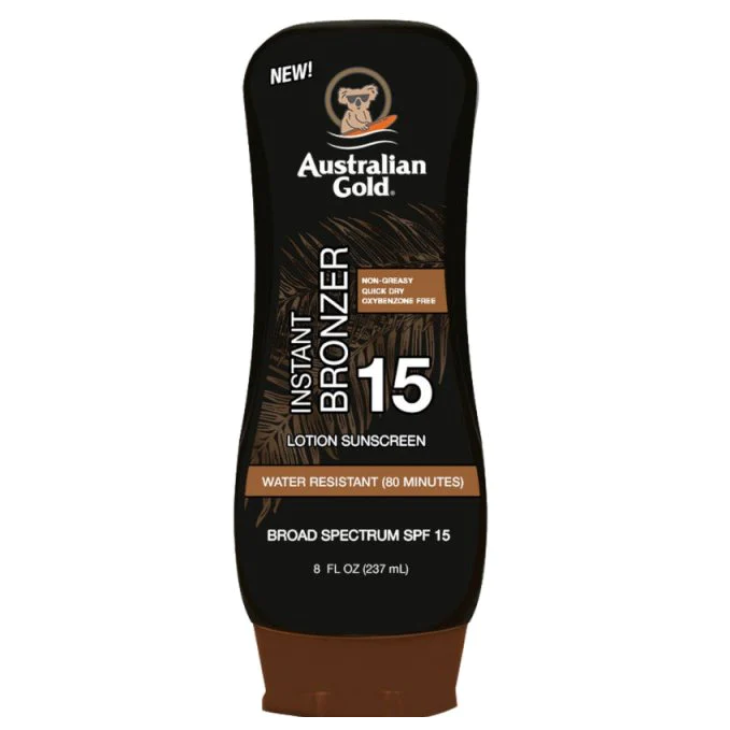 Australian Gold SPF 15 Lotion Lozione Instant Bronzer 237 ml