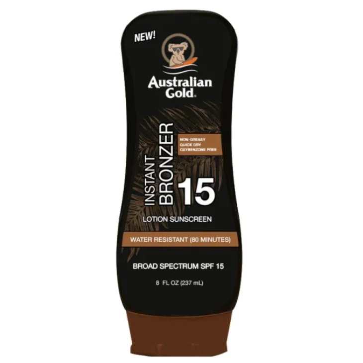 Australian Gold SPF 15 Lotion Lozione Instant Bronzer 237 ml