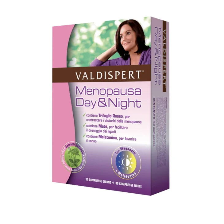Valdispert Menopausa Day & Night Integratore contro i Disturbi della Menopausa