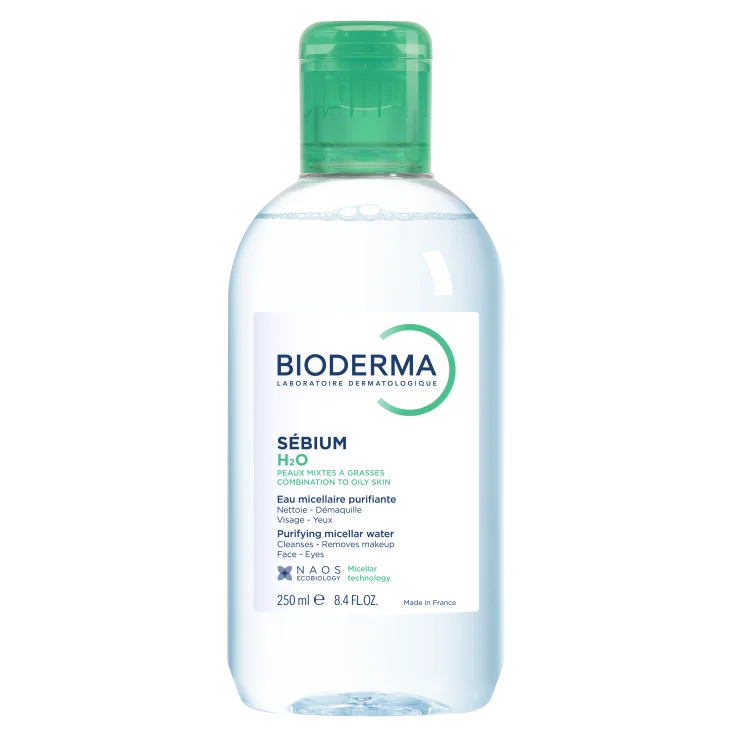 Bioderma Sebium H2O Soluzione Micellare Struccante per Pelli Miste e Grasse 250 ml