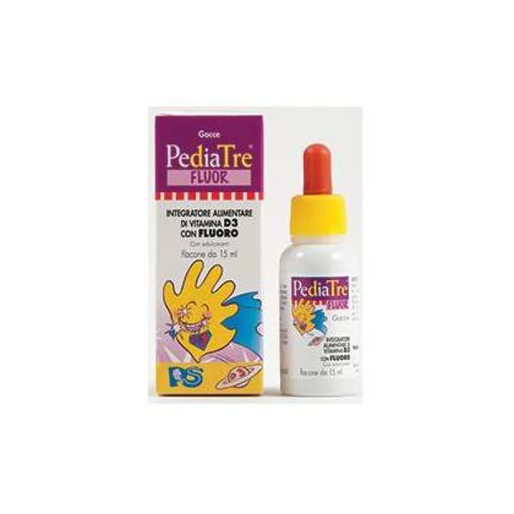 Pediatrica Pediatre Fluor Integratore Vitaminico per Bambini