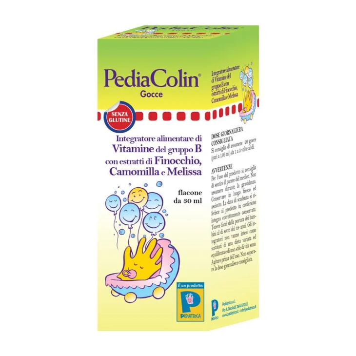 Pediatrica Pediacolin Gocce Integratore per le Coliche dei Bambini