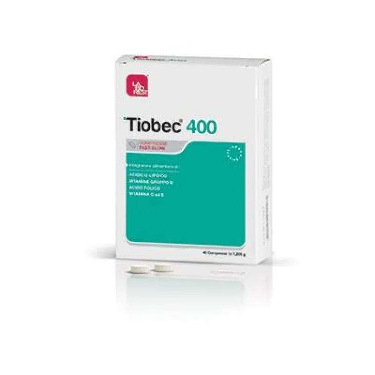 Laborest Tiobec 400 Compresse Fast-Slow Integratore Antiossidante