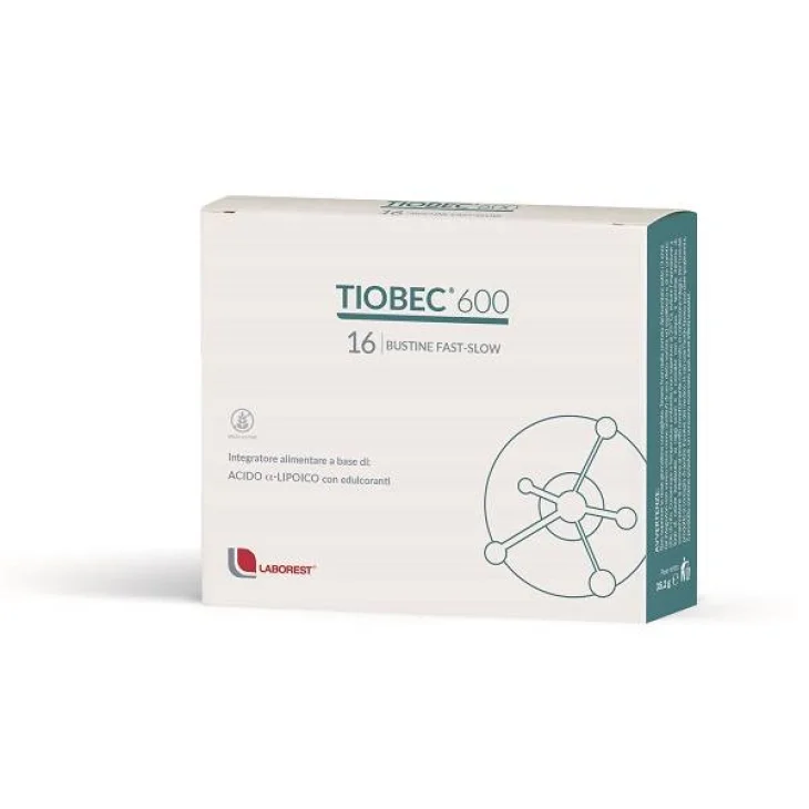 Laborest Tiobec 600 Bustine Integratore Antiossidante e per il Metabolismo
