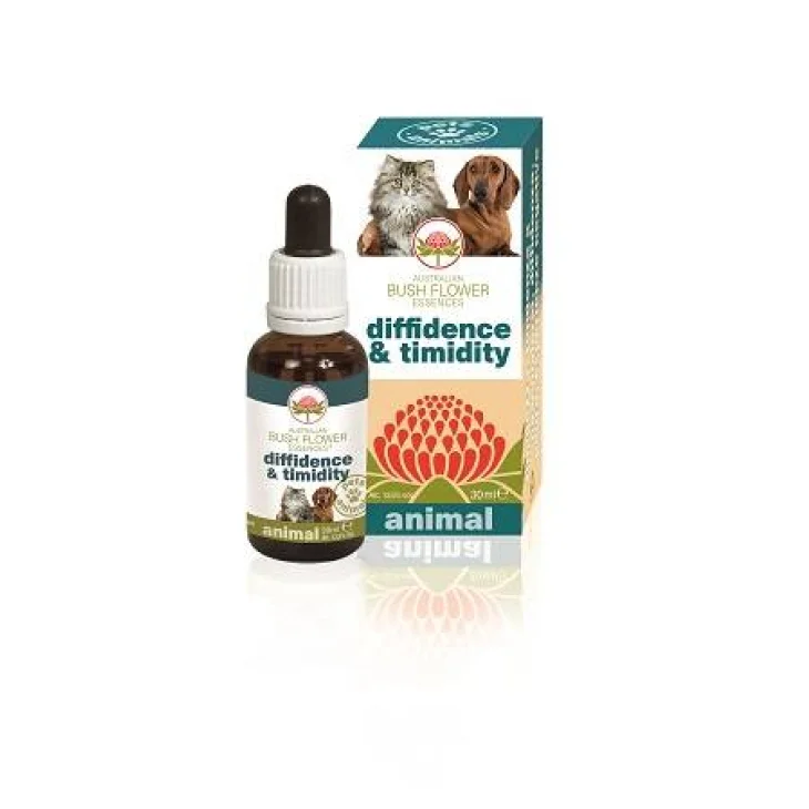 Australian Bush Flower Diffidence & Timidity Fiducia e Sicurezza Fiori Australiani per Animali