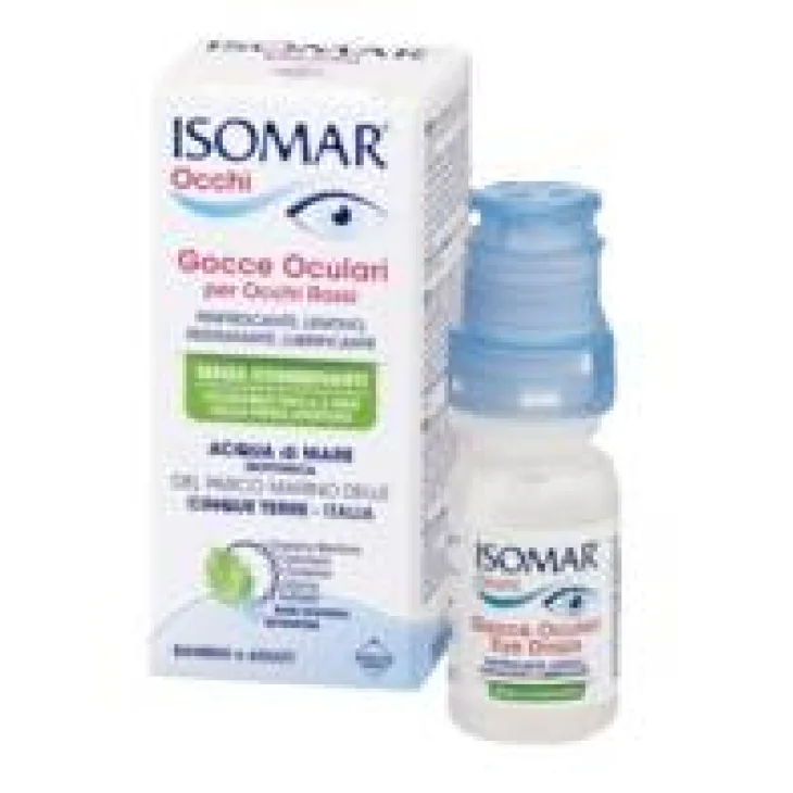 Isomar Occhi Soluzione Fisiologica Multidose Gocce Oculari Acqua di Mare