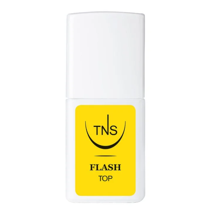 Tecniwork Flash Top Coat Per Unghie Asciugatura Ultra Rapida Effetto Gel 10 Ml