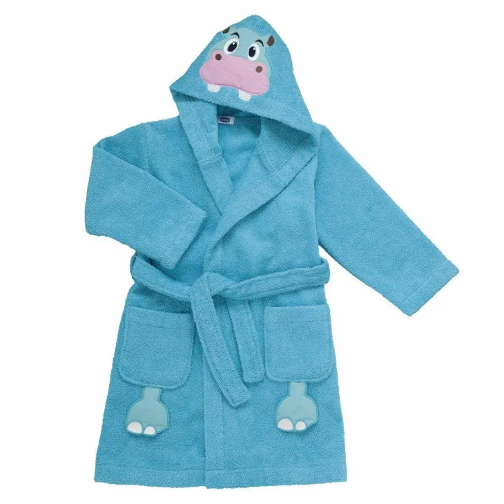 Chicco Accappatoio Ippopotamo per Bambino