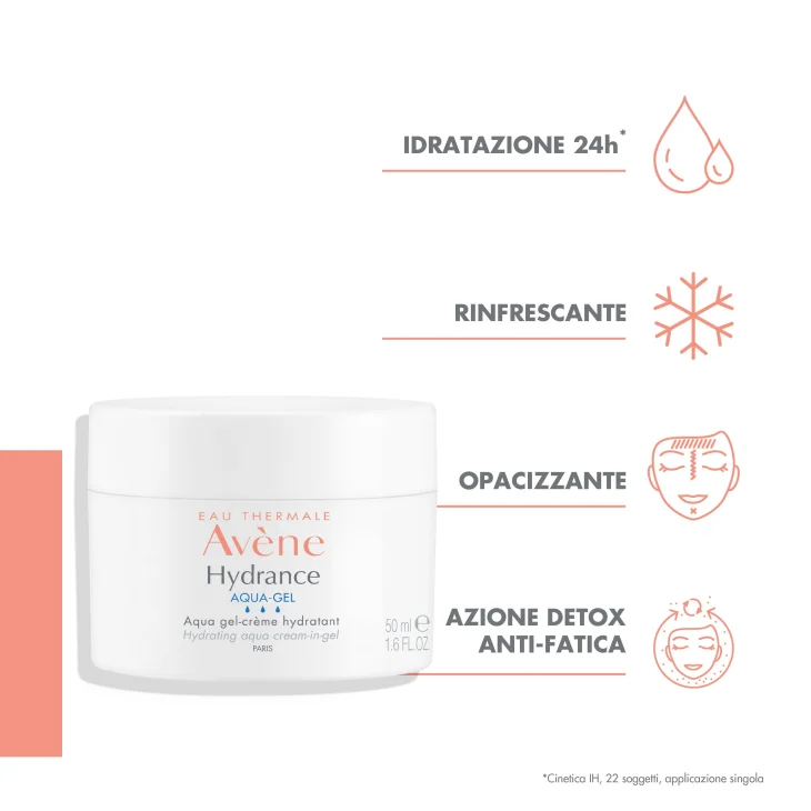 Avène Hydrance Aqua Gel Crema Idratante 50 ml