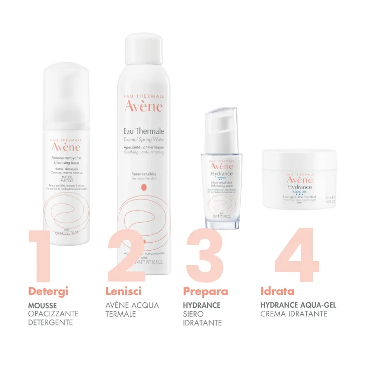 Avène Hydrance Aqua Gel Crema Idratante 50 ml