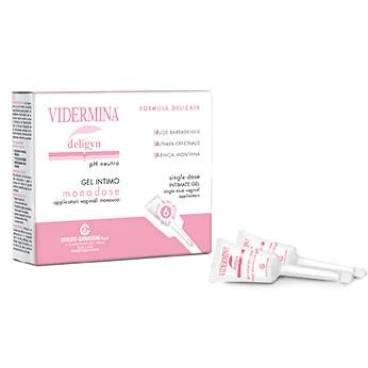 Vidermina Deligyn Gel intimo monodose 6 tubetti monodose da 5 ml