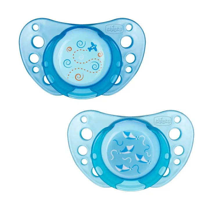 Chicco Physio Air Succhietto Boy in Silicone 0-6 mesi