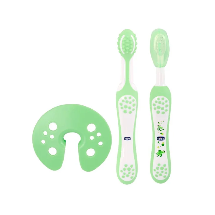 Chicco Set Evolutivo Spazzolino Massaggiatore + Spazzolino