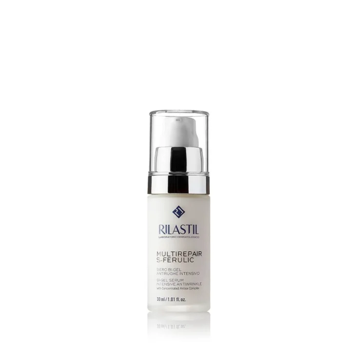Rilastil Multirepair S-Ferulic Siero Bi-Gel Antirughe Intensivo Viso 30 ml